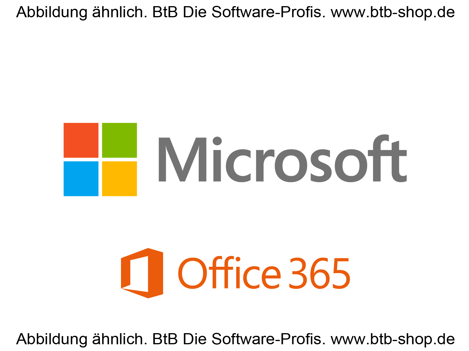 Microsoft Logo und Office365 Abbildung
